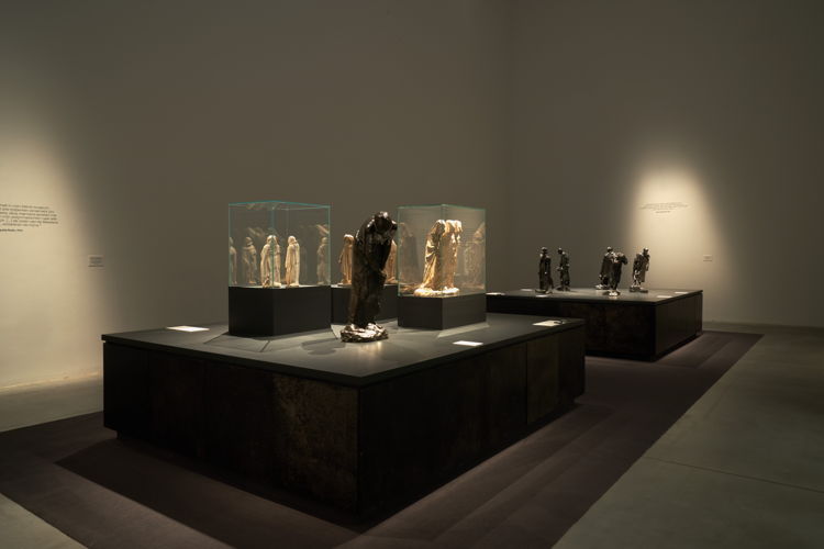 Exhibition view 'Rodin, Meunier & Minne' at M © Dirk Pauwels