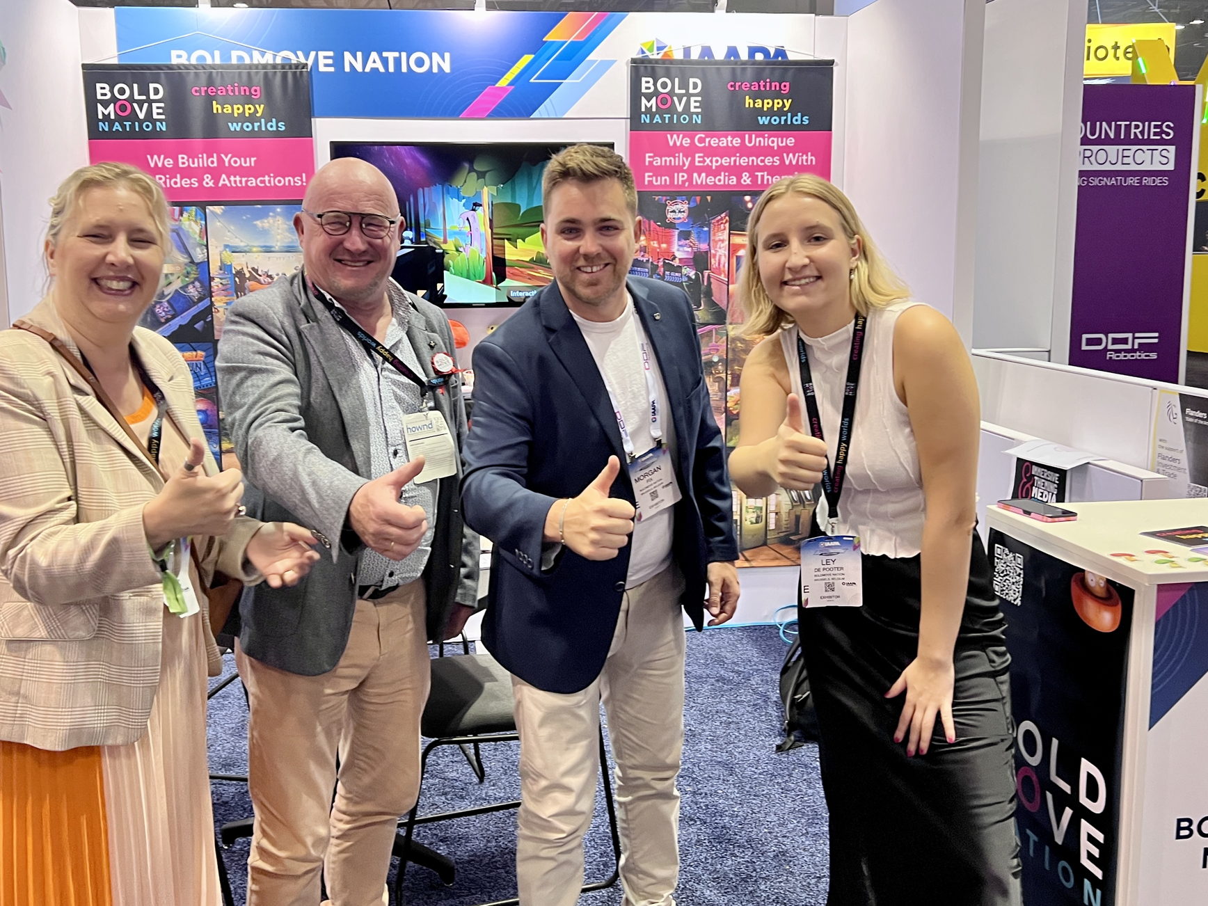 BoldMove celebrates success with Brass Ring Award at IAAPA Orlando