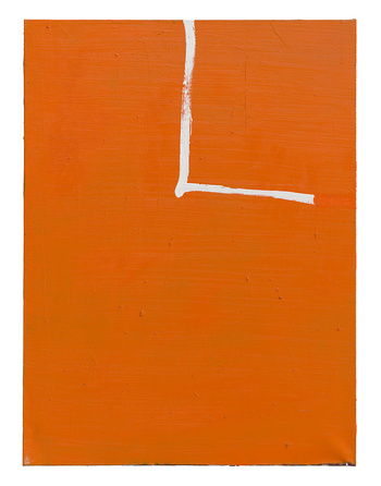 Philippe Vandenberg, No title, ca. 2004-2008.
Oil on canvas.
80 x 60 x 2 cm. © Estate Philippe Vandenberg.
Courtesy the Estate and Hauser & Wirth.
Photo: Joke Floreal