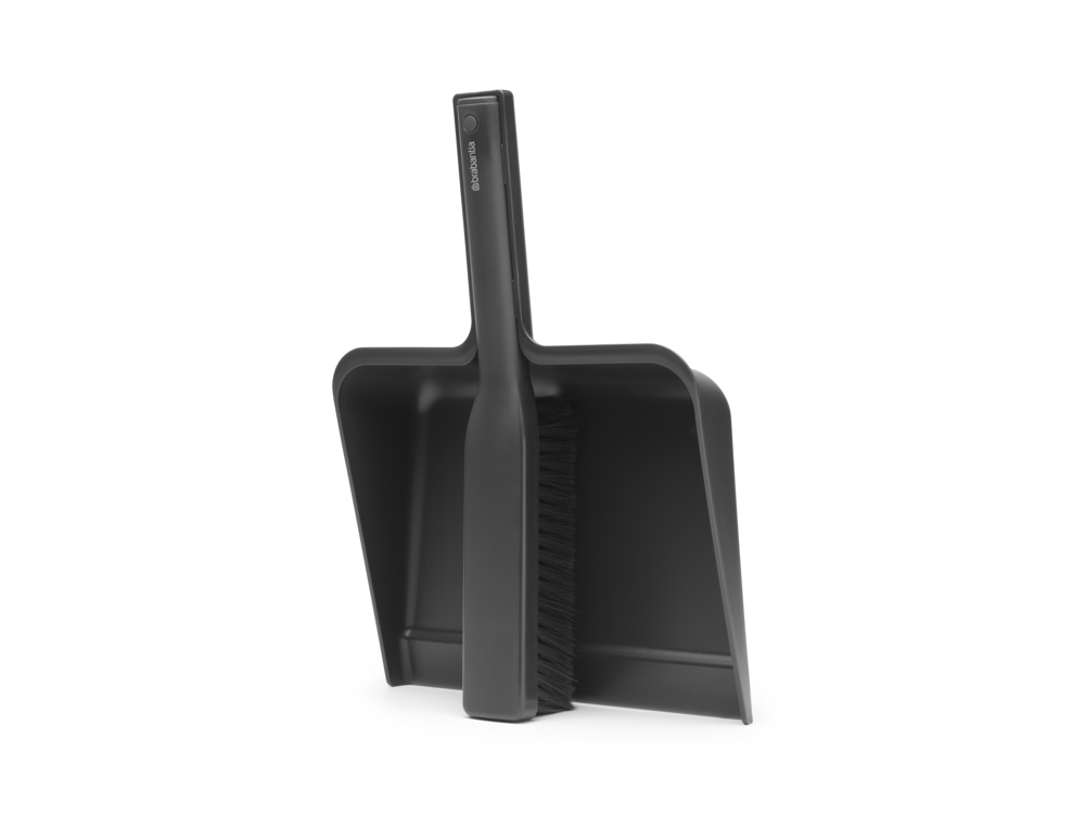 SinkSide Dustpan and Brush Set - Dark Grey - 8710755234163 Brabantia_6_NR-41301