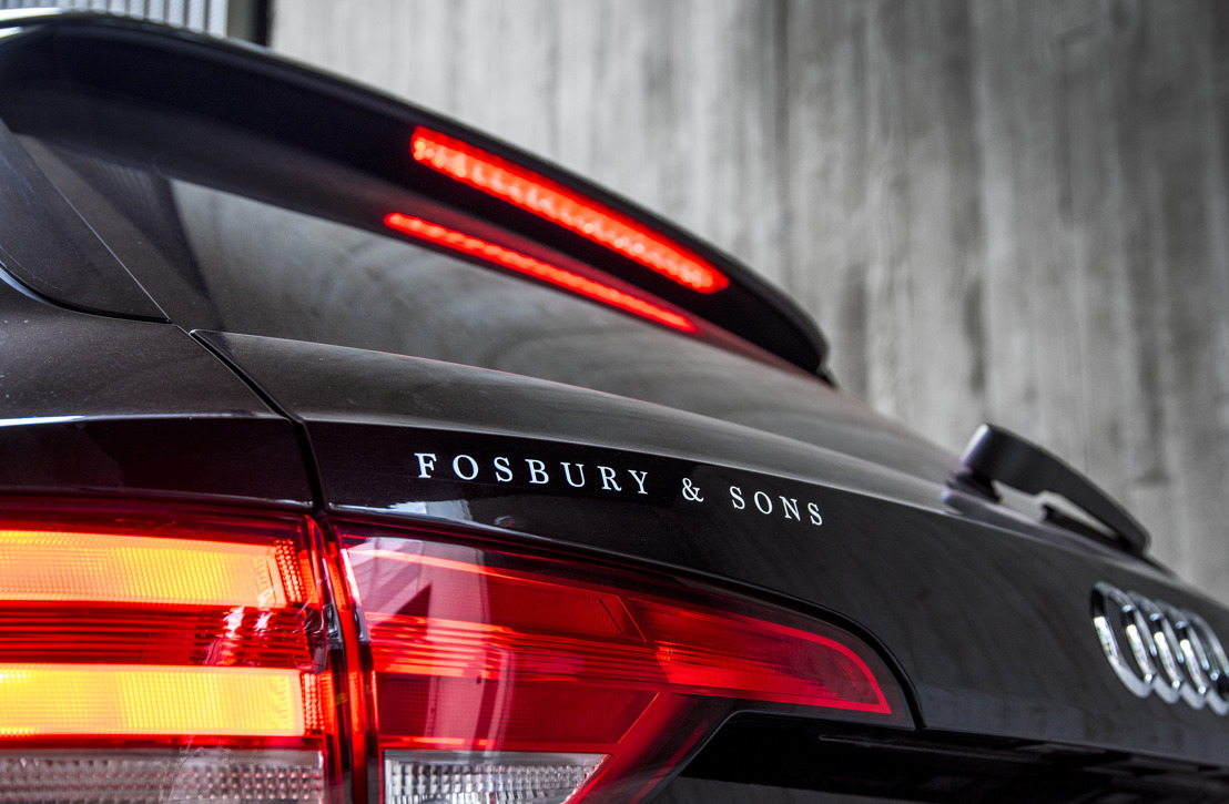 Audi lanceert de eerste co-company car met Fosbury & Sons