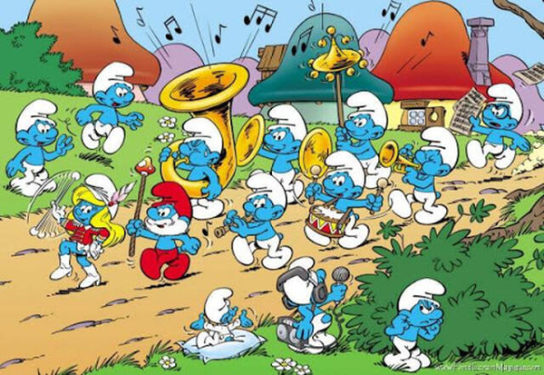 Birthday Smurfs take over FACTS