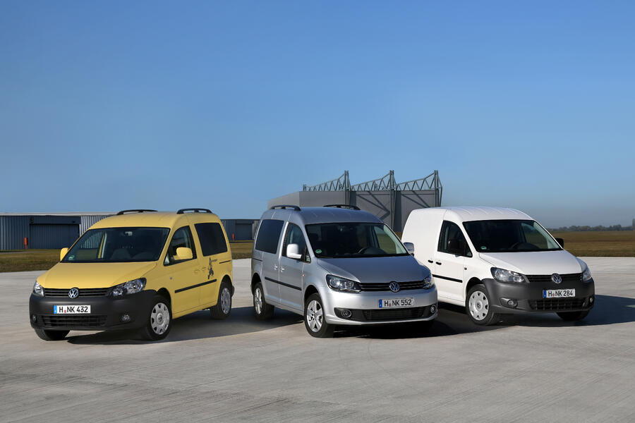 La tercera generación del Volkswagen Caddy se fabricó íntegramente en la planta de Poznań. La tercera generación del Volkswagen Caddy se fabricó íntegramente en la planta de Poznań.