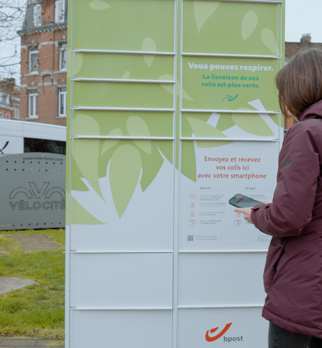 Inwoners van Luik krijgen voortaan hun post en pakjes uitstootvrij bezorgd
