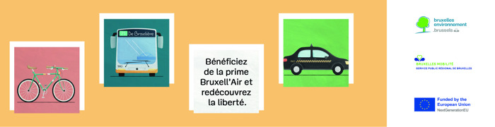 Nouvelle prime Bruxell’Air, votre budget mobilité multimodal !