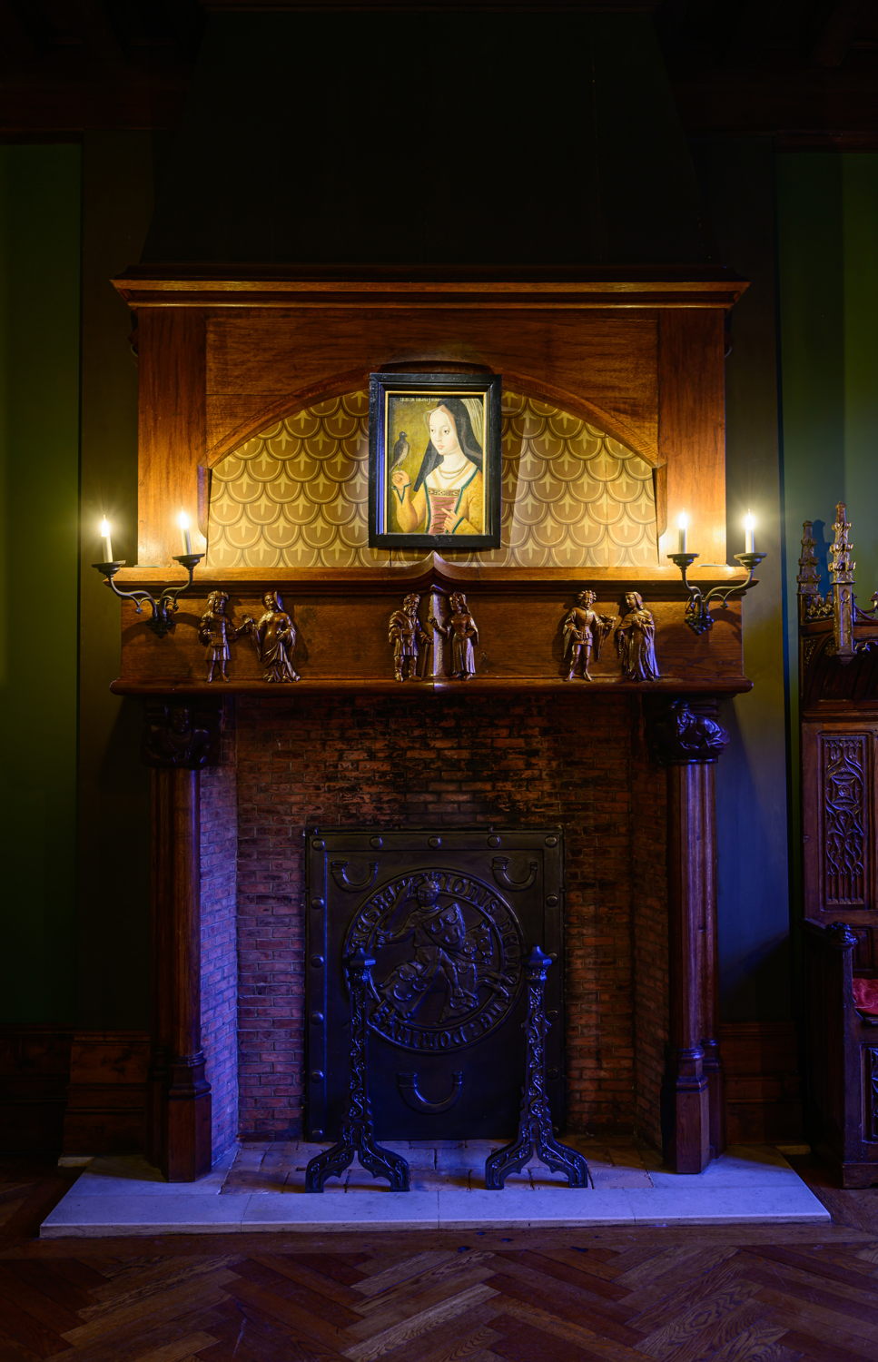 Gotische kamer, Kasteel van Gaasbeek, foto Jo Exelmans