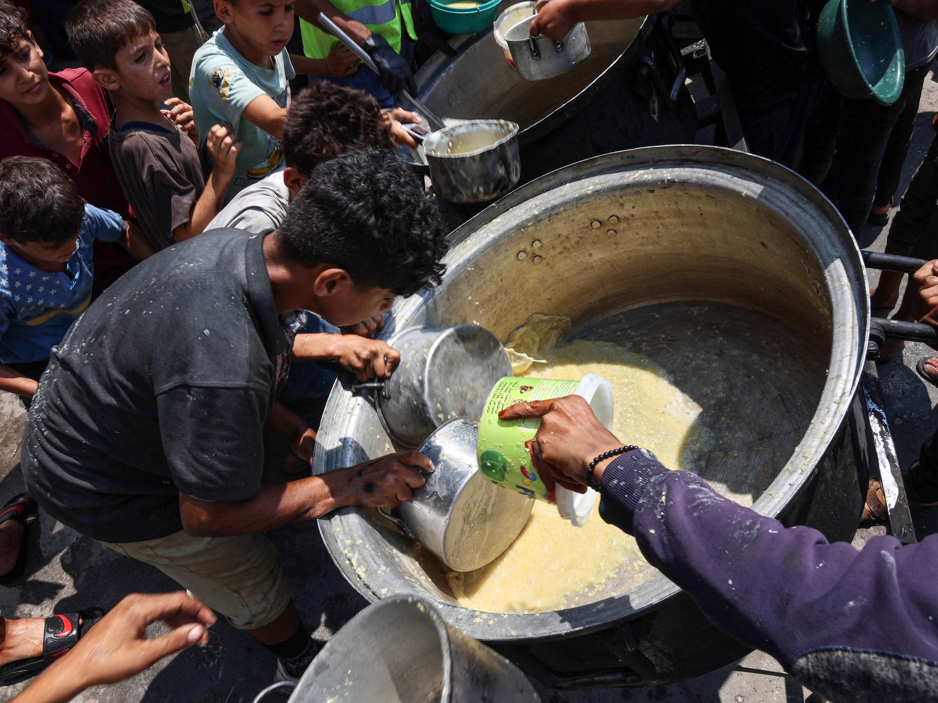 A quarter of children under five in Gaza are malnourished, says Doctors Without Borders