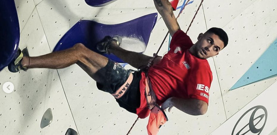 Alberto Ginés, campeón de la Copa del Mundo de escalada