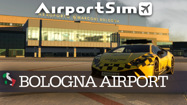 AirportSim Ground Handlers to Land at Bologna Airport in New DLC