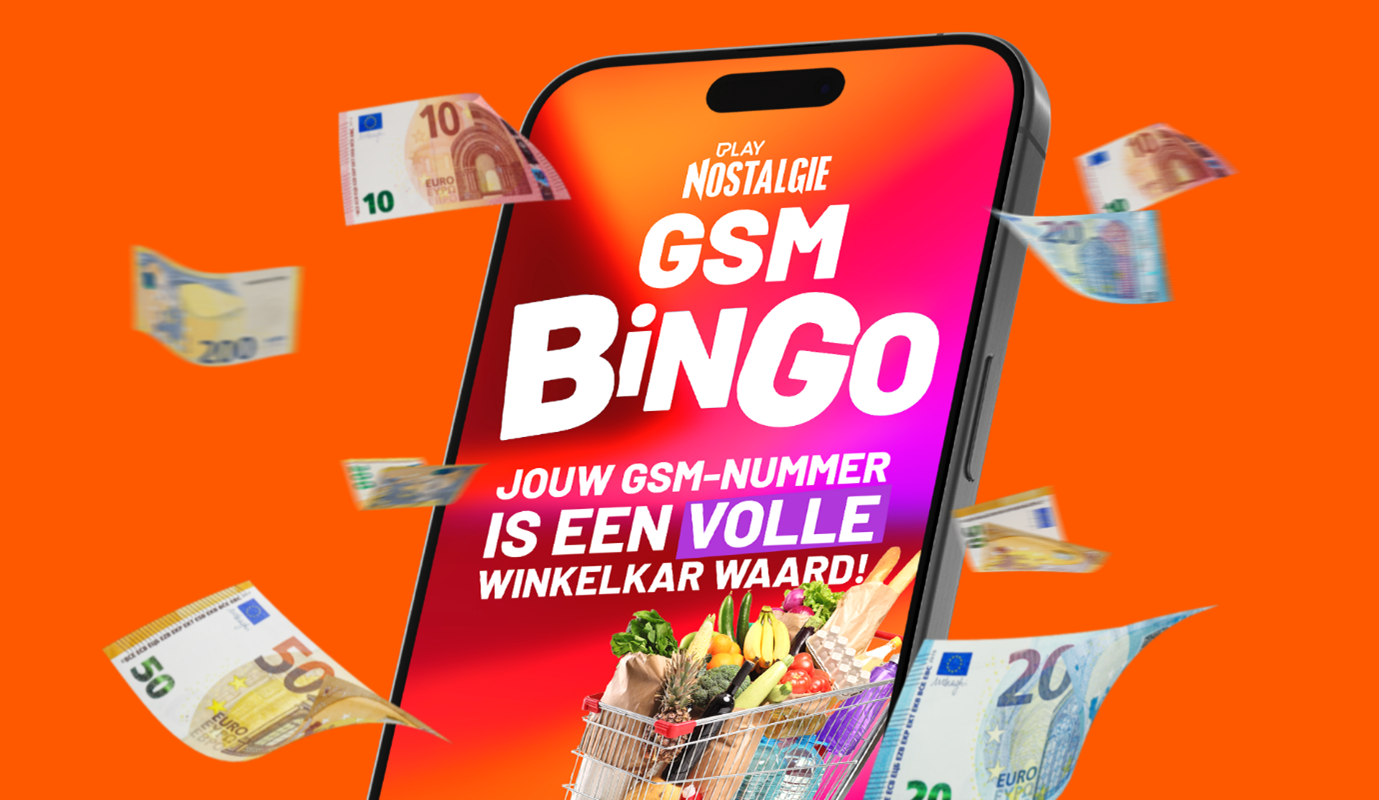 Luisteraars springen massaal op de kar voor de Gsm-Bingo van Play Nostalgie en ALDI