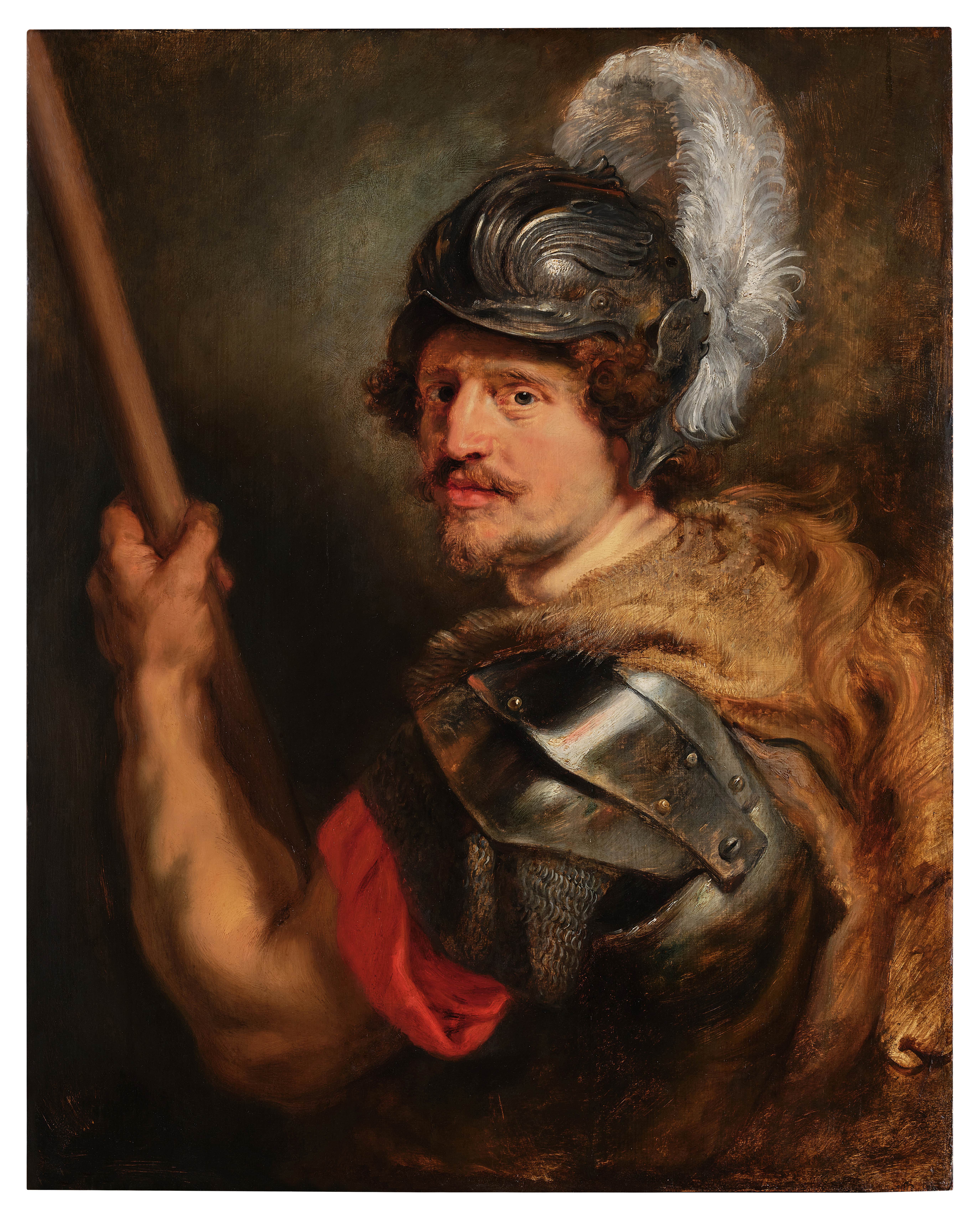 Portrait d’un homme en dieu Mars Portrait d’un homme en dieu Mars