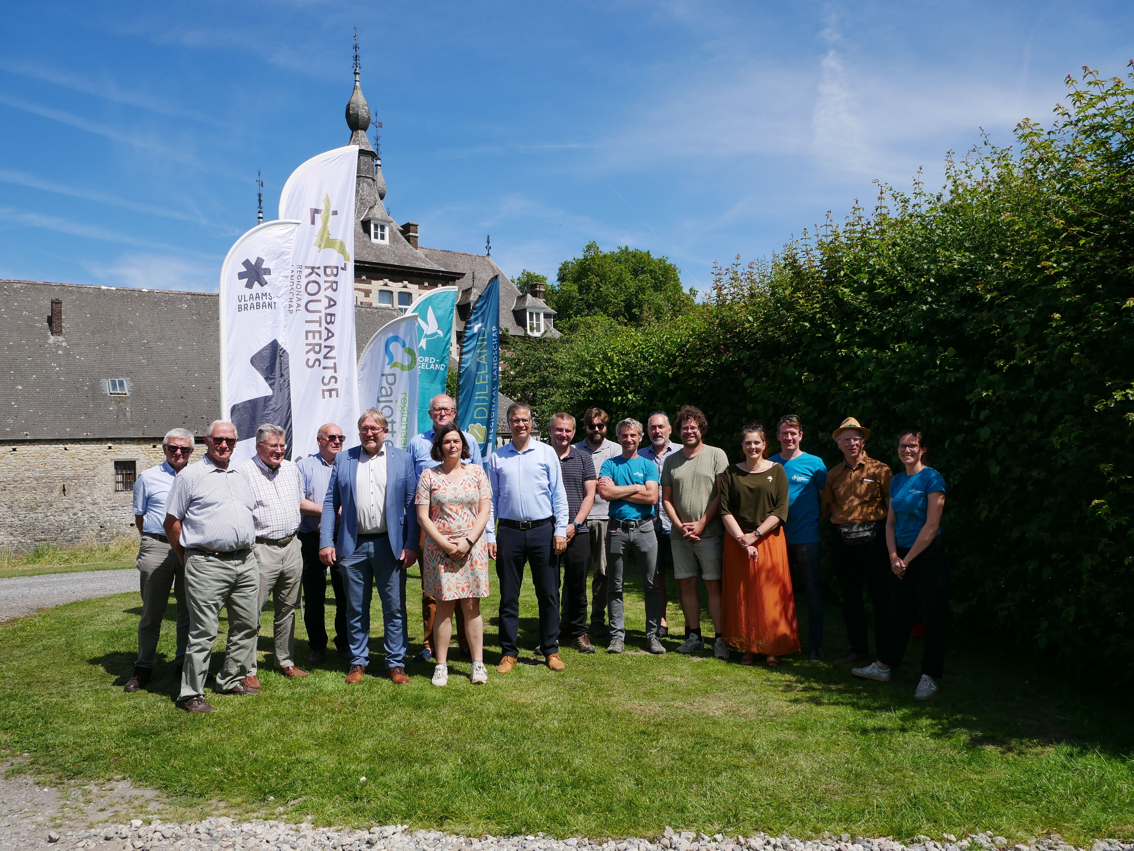 De samenwerking tussen de provincie en de Regionale Landschappen maakt Vlaams-Brabant groener