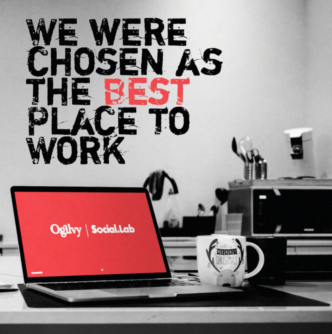 Ogilvy Social.Lab is “Best Place to Work”