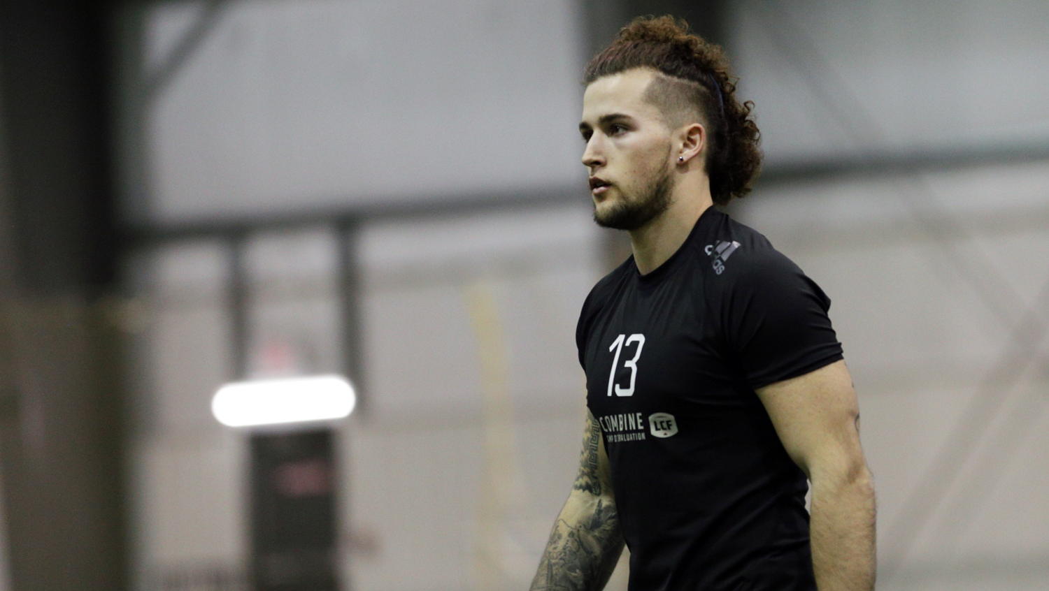 Will Watson at the Western Regional Combine presented by adidas. Photo credit: CFL.ca/Reid Valmestad