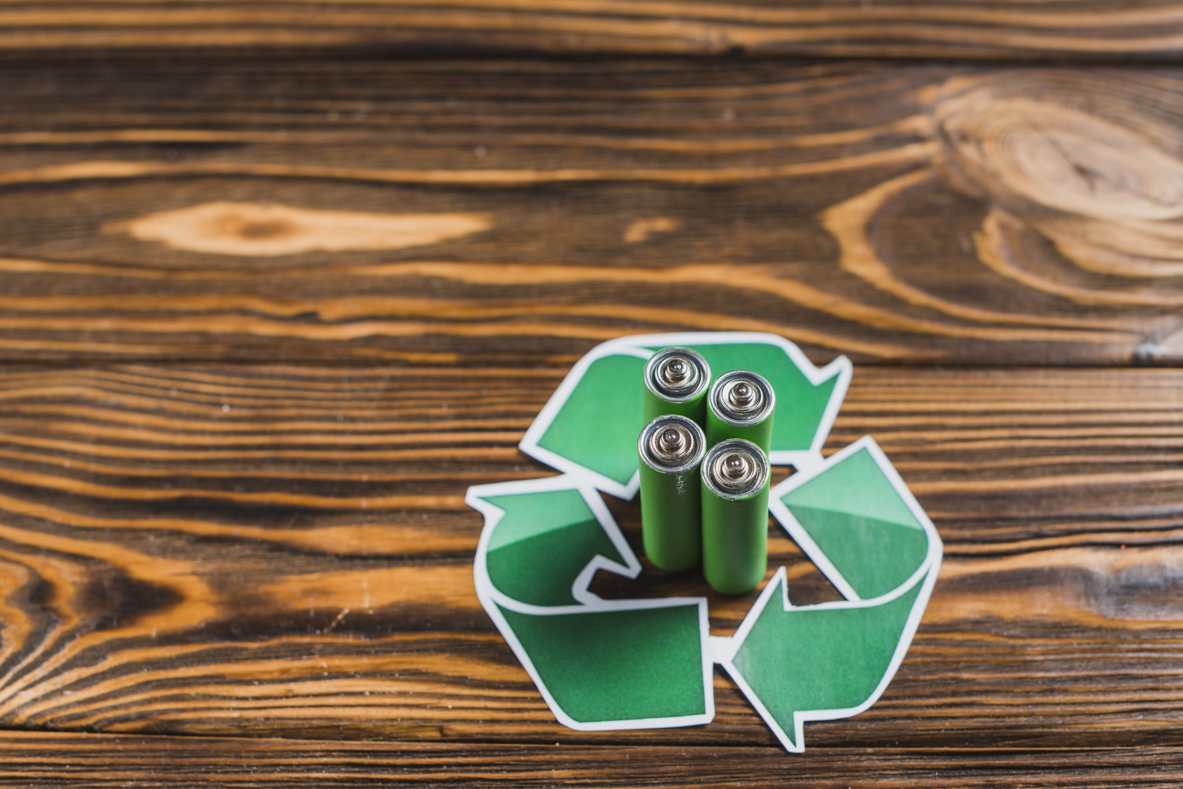 Los esfuerzos de reciclaje de la industria para hacer pilas más sustentables