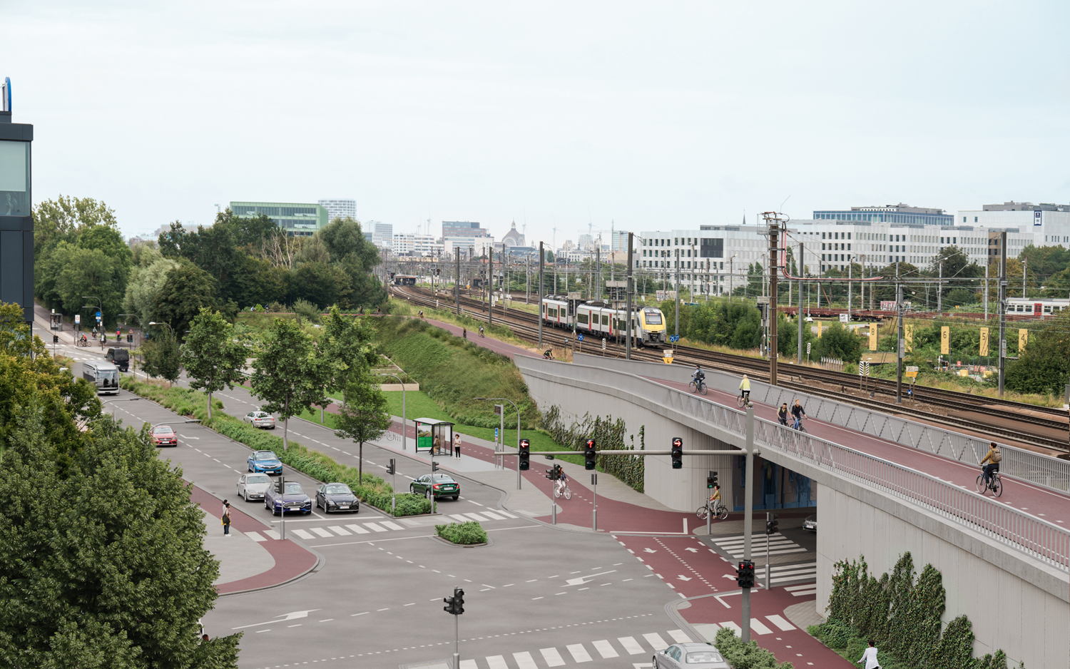 Render voorontwerp ©Claar
