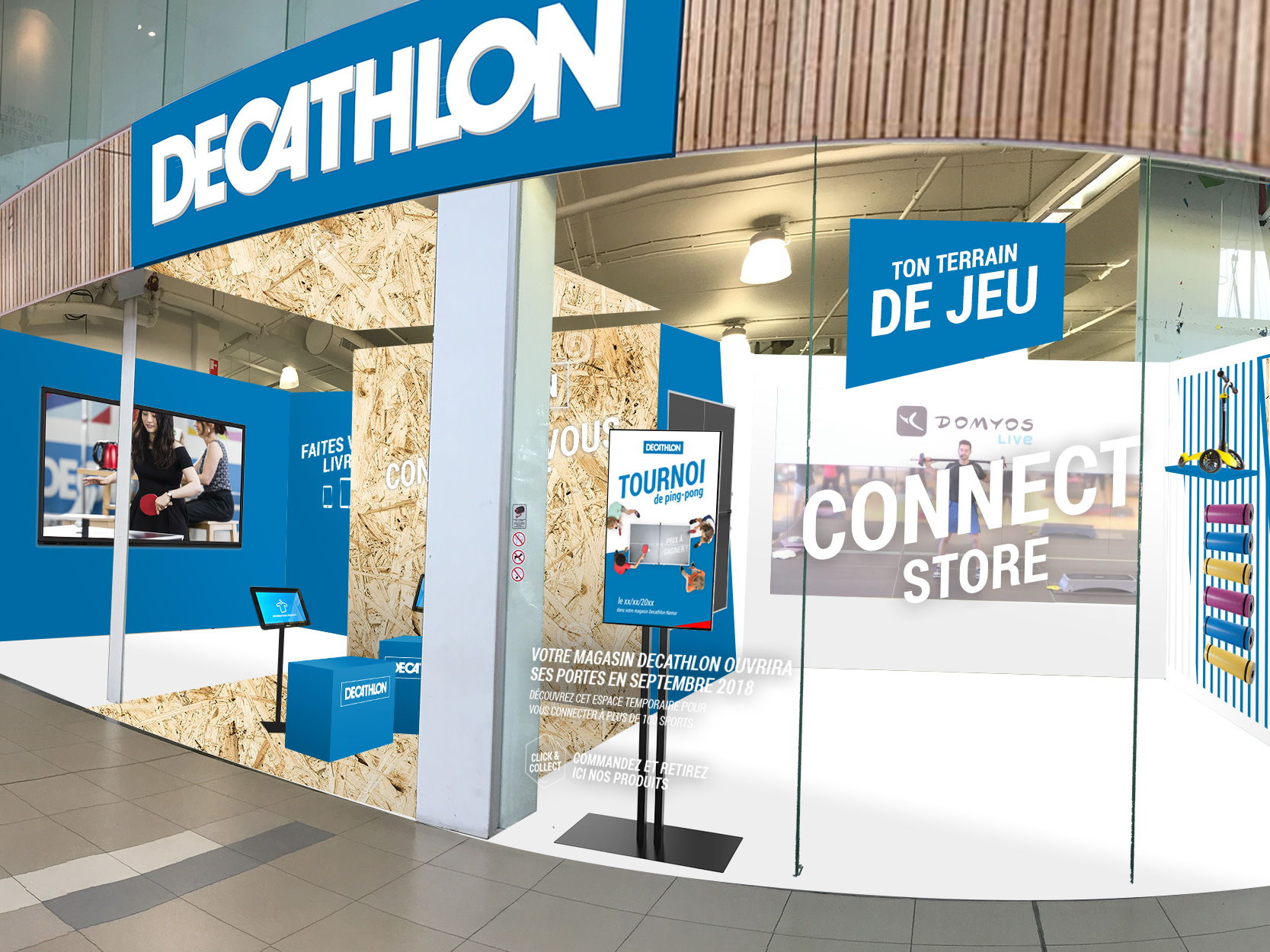 Decathlon Belgique ouvrira son 30e magasin à Nivelles