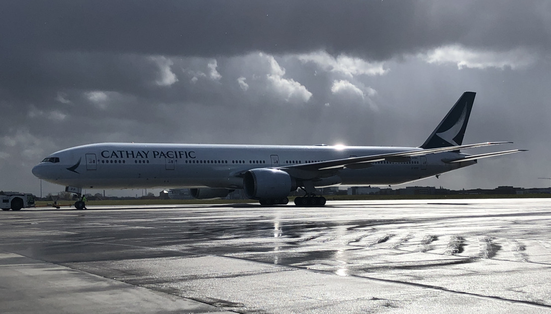 Cathay Pacific keert terug naar Brussel met vrachtvlucht