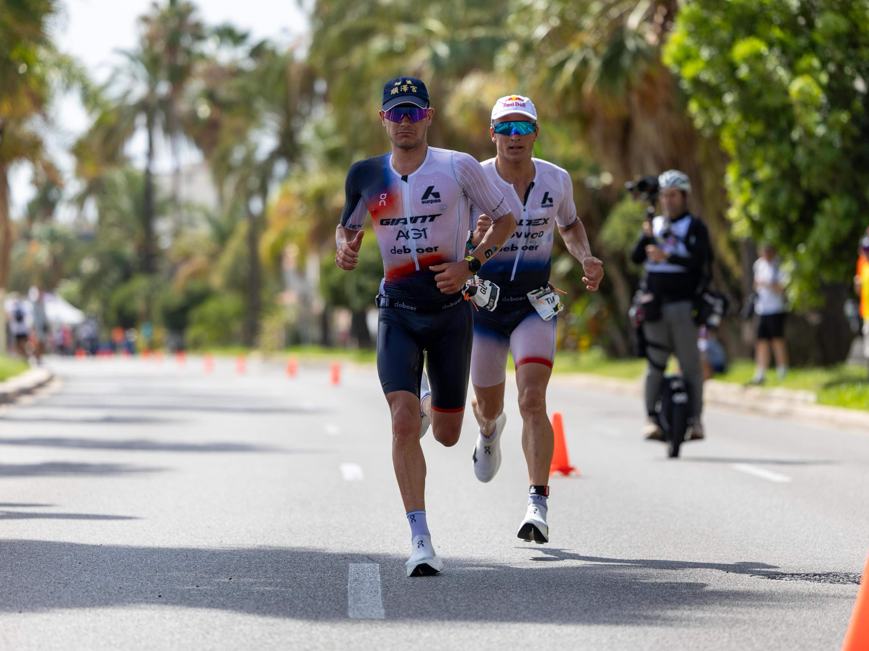 Gustav Iden and Kristian Blummenfelt Finish Second and Third in Nice