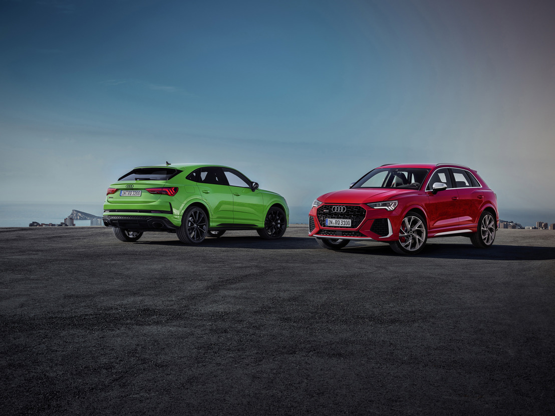 Compactes et puissantes : Audi RS Q3 et Audi RS Q3 Sportback