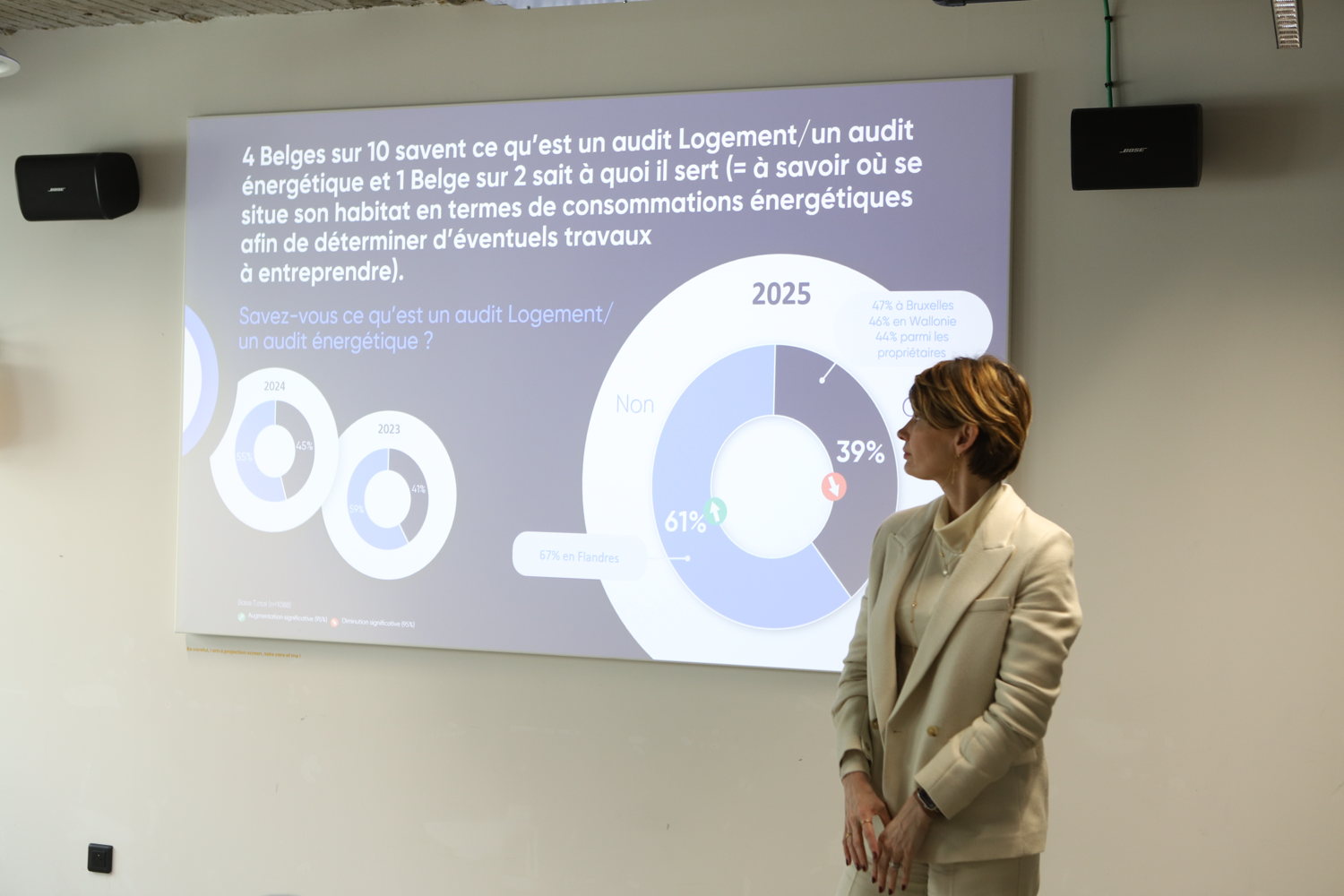 Caroline Lejeune, Présidente de Federia, la Fédération des agents immobiliers francophones