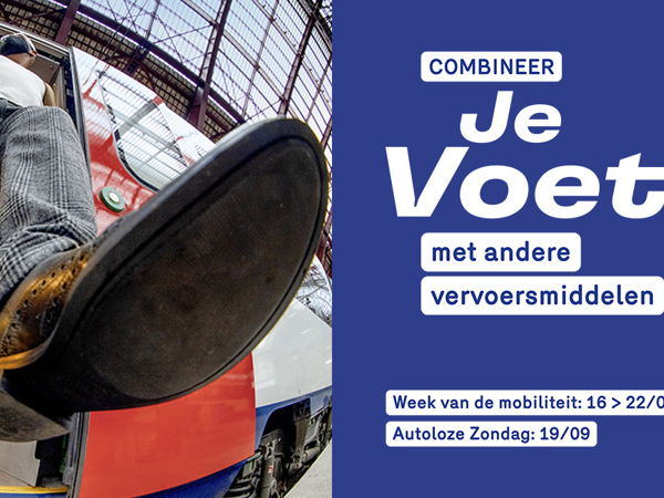 Persuitnodiging – Binnenkort is het weer Week van de Mobiliteit en Autoloze Zondag, samen te beleven met Je Voeten©