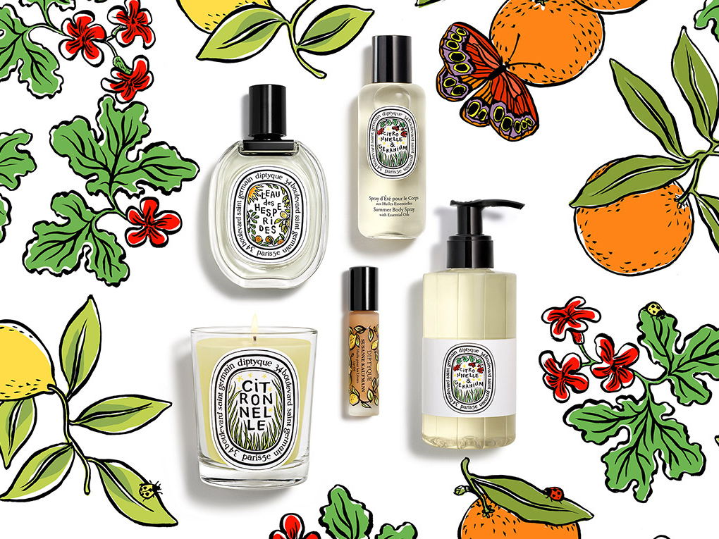 UNDER EMBARGO 3 JUNI: De nieuwe collectie van DIPTYQUE is een ode aan zomerherinneringen en de rijkdom van de natuur 