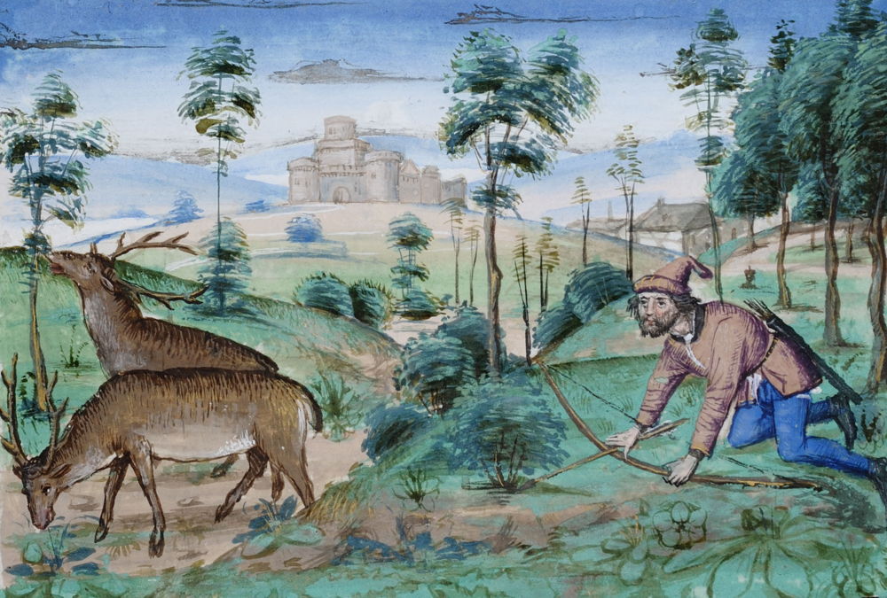 Henri de Ferrières, Les Livres du roy Modus et de
la royne Ratio
Brussel, 1450-1467.
Ms. 10218-19 © KBR