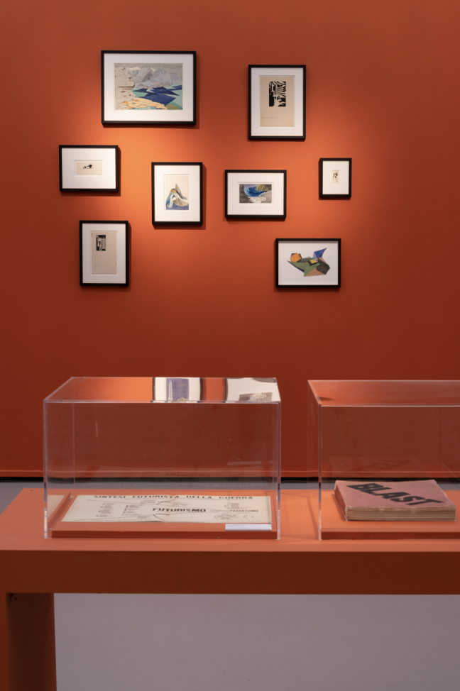 FuturLiberty at Museo del Novecento; Wall colour courtesy of Farrow & Ball - Charlotte’s Locks no.268 (Image courtesy of Lorenzo Palmieri and Electa)