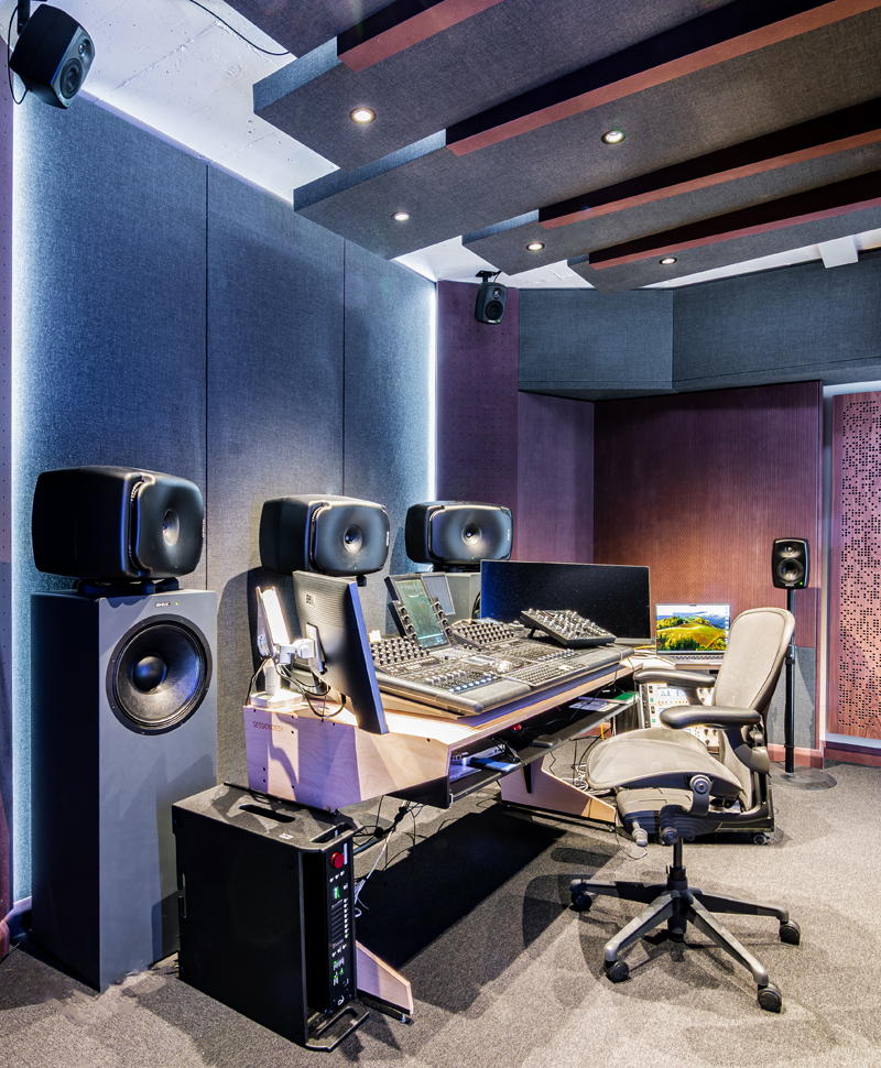 WSDG delivers exceptional acoustic treatment for Dolby Atmos control room at the Centre des Musiques Actuelles in Geneva