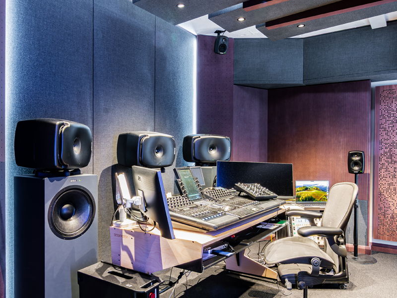 WSDG delivers exceptional acoustic treatment for Dolby Atmos control room at the Centre des Musiques Actuelles in Geneva