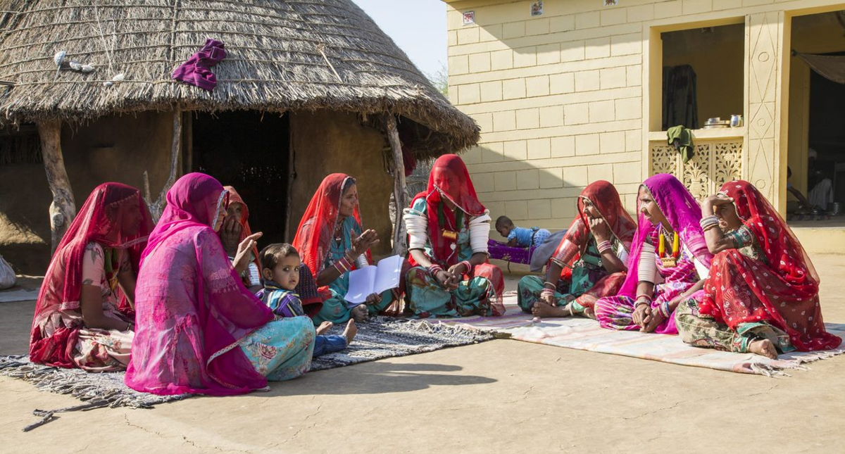A self-help group in Rajasthan.