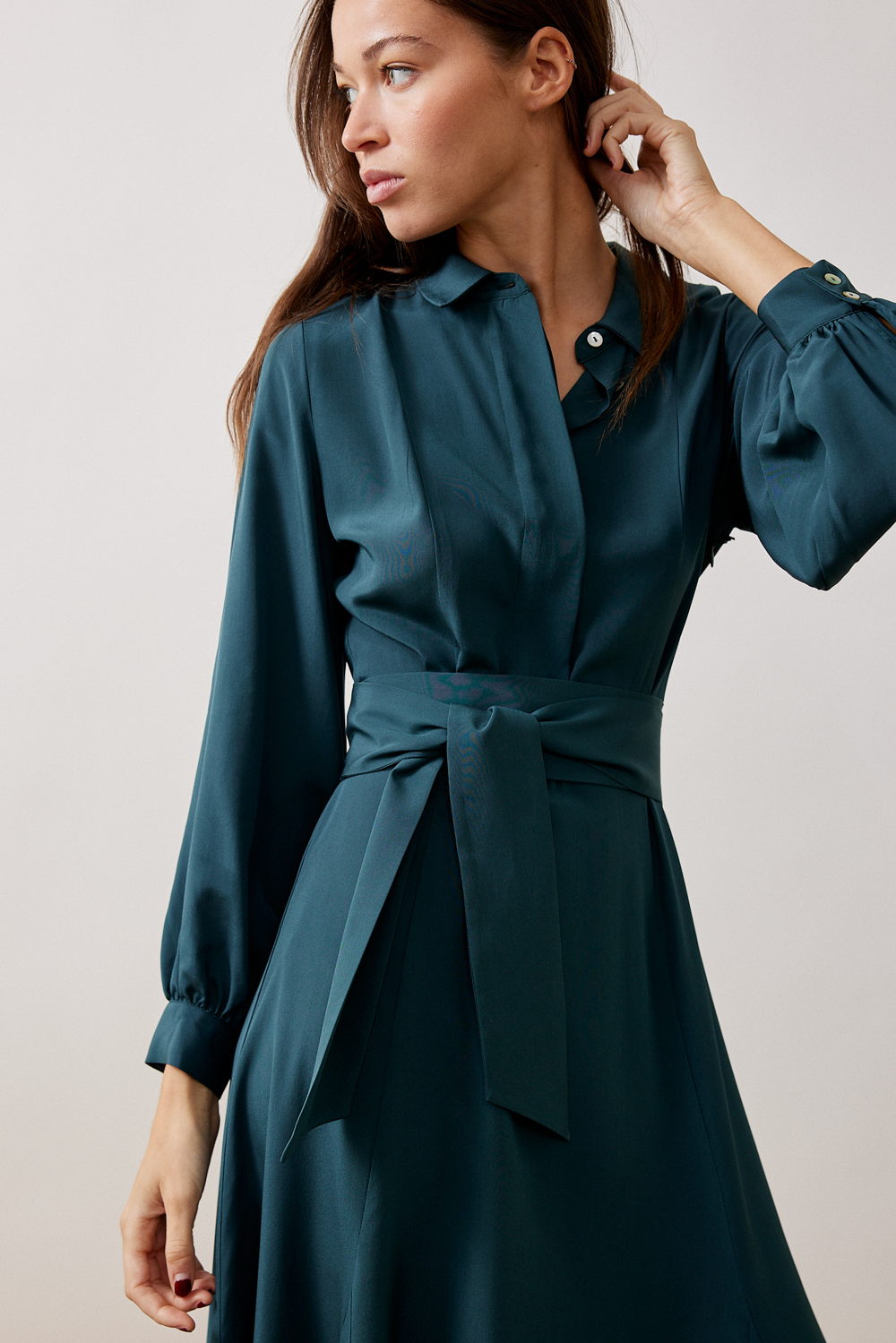 Mardi Editions - Robe Amélie Vert sapin5