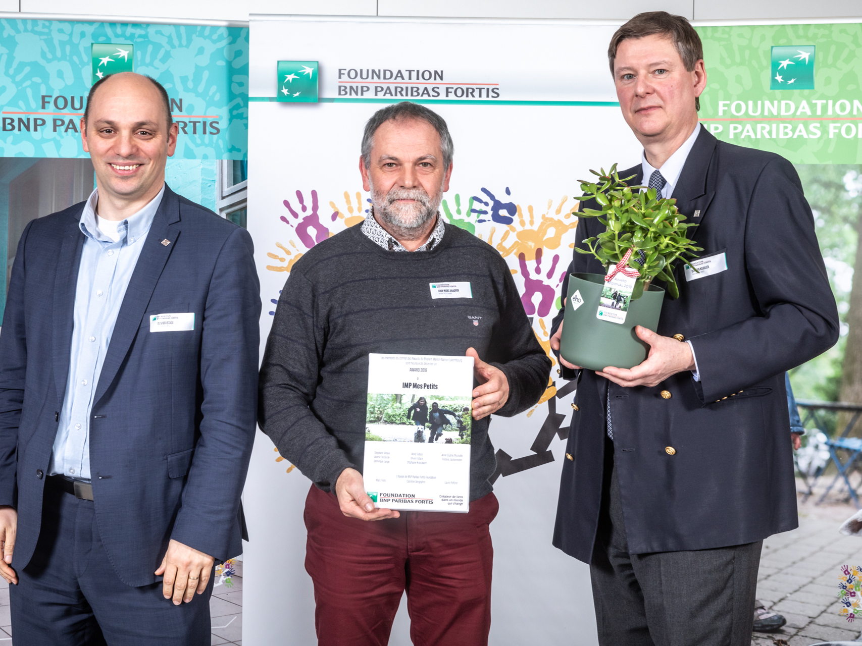 Communiqué de presse (+ photos) : 4 associations du Luxembourg récompensées par un award de BNP Paribas Fortis Foundation