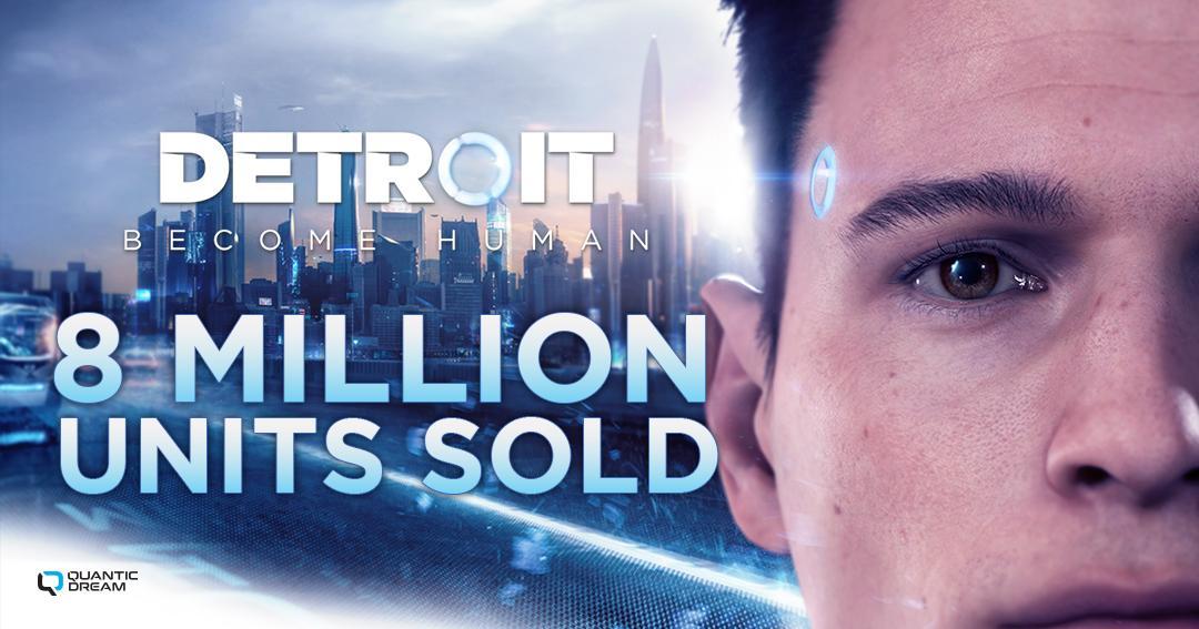 DETROIT: BECOME HUMAN ALCANZA LOS 8 MILLONES DE UNIDADES VENDIDAS EN TODO EL MUNDO