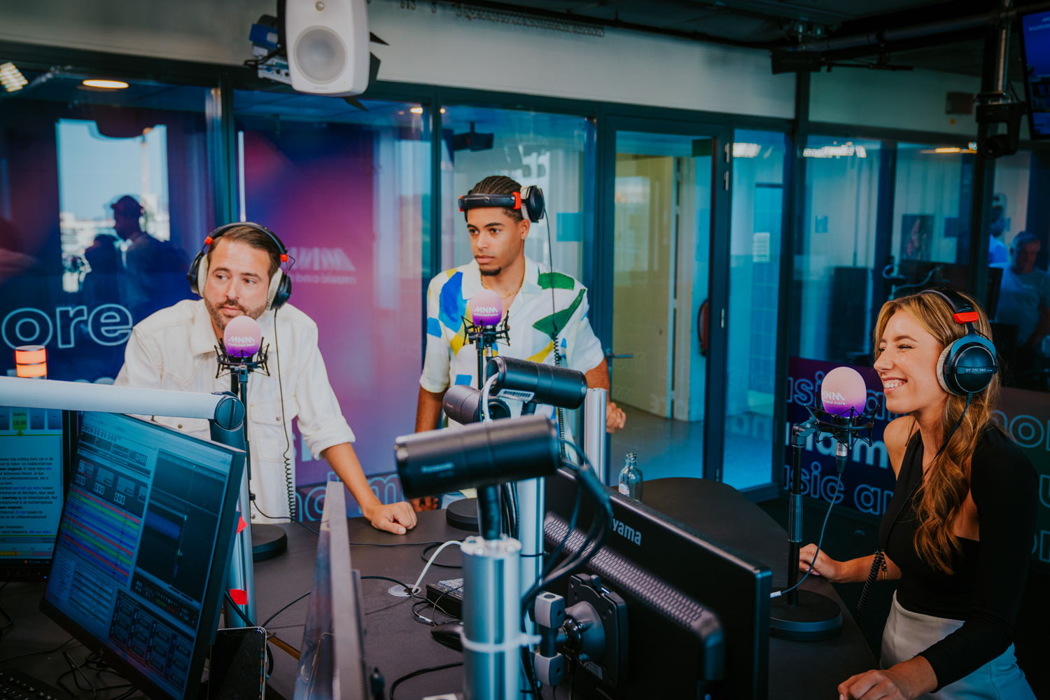 MNM Start To DJ 2023: jury DJ Licious, Tola OG en Nina Black – © VRT