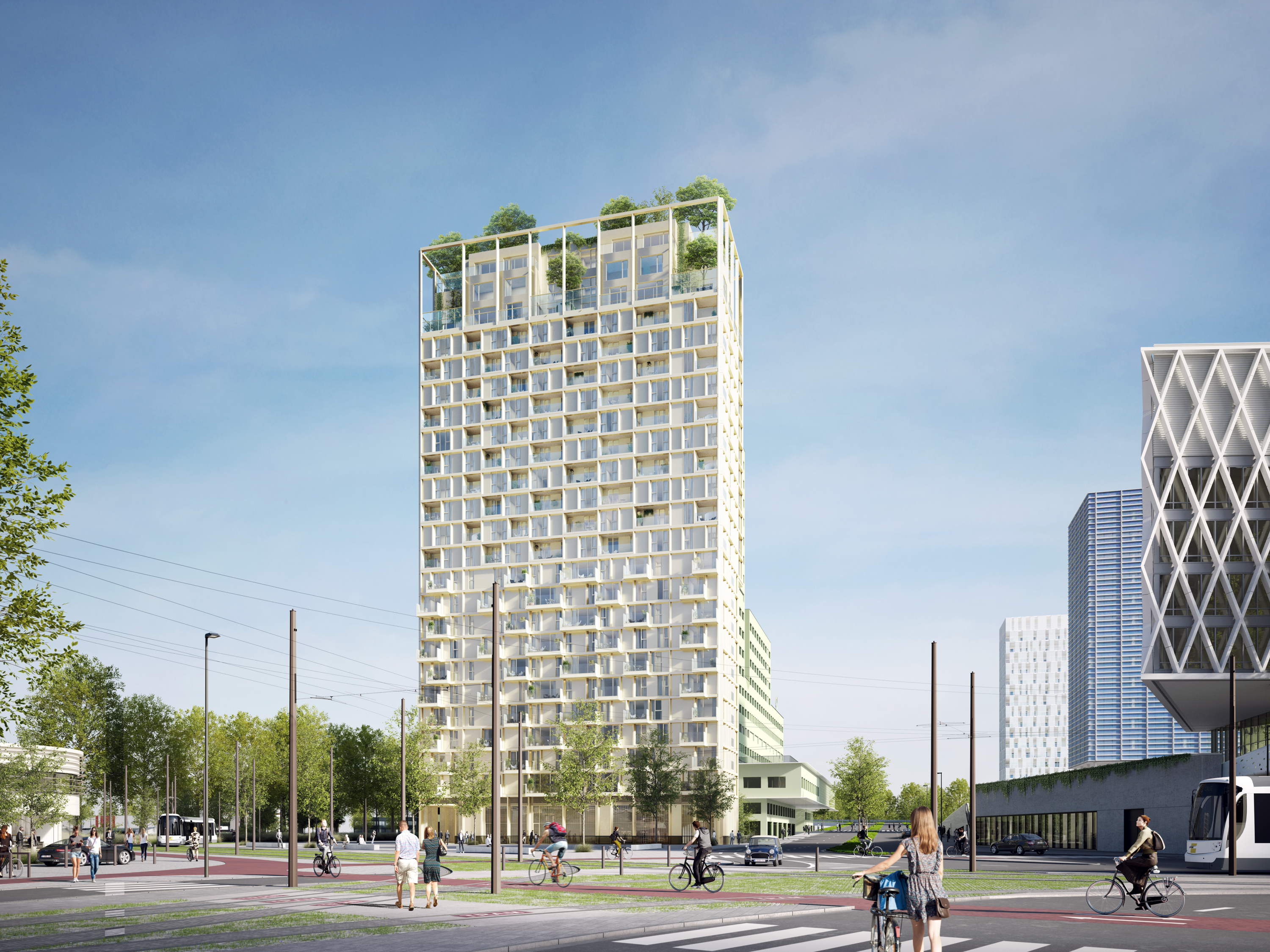 Plannen voor hoogste bomenpark van ‘t Stad lokt meer dan 100 kijklustigen