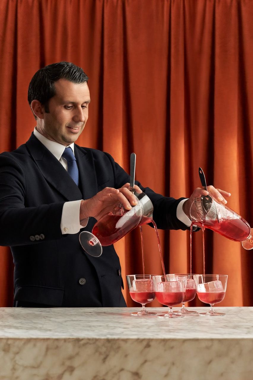 NUDE Introduces the Bar/Giani Double Pour Mixing Glass