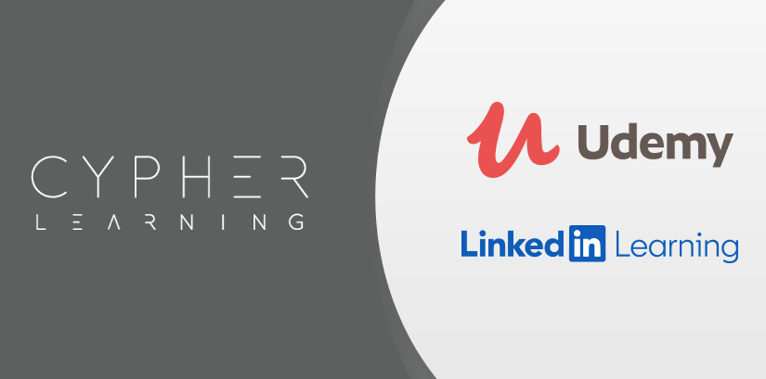 CYPHER LEARNING lanza la integración con LinkedIn Learning y Udemy para sus plataformas de aprendizaje NEO y MATRIX