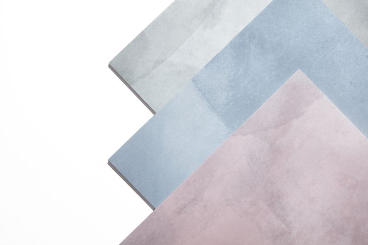Iridescence - Pink Blue Grey