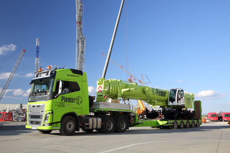 Nooteboom 5-axle  Manoovr semi lowloader 