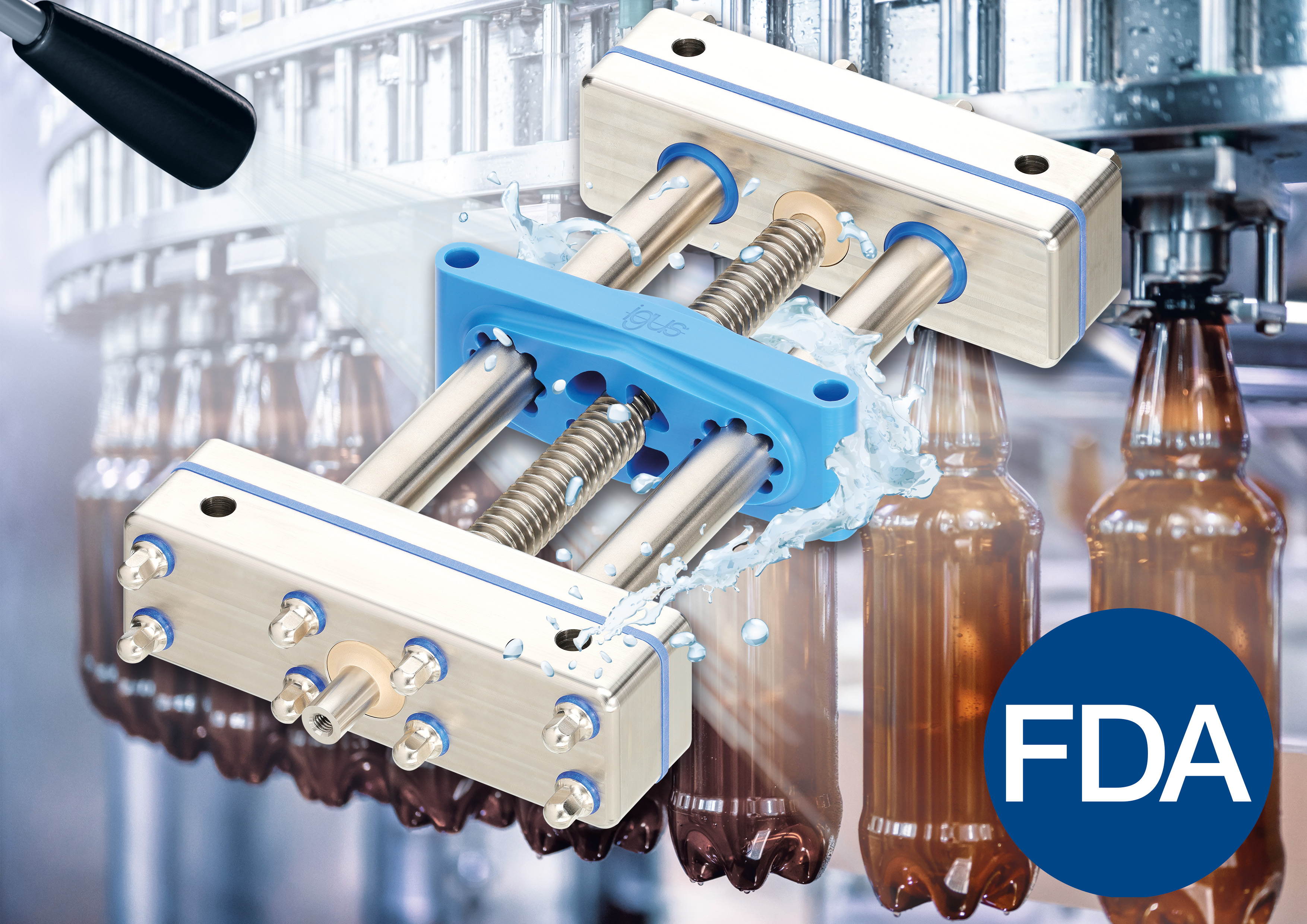 Gemoedsrust voor drankenproducenten: SHT lineaire module in hygiënisch design