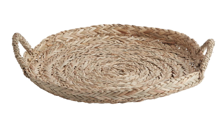 Habitat Fresh Vintage Scalloped Rattan Tray, £12