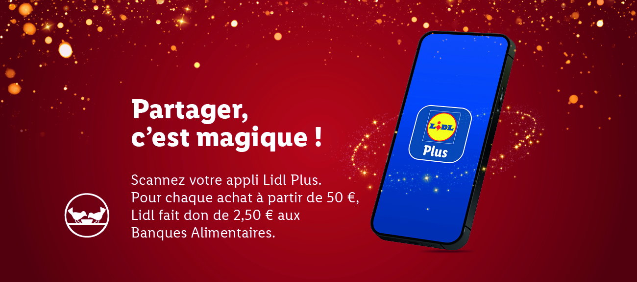 Lidl met en place une chaleureuse campagne de dons pour la Banque alimentaire.