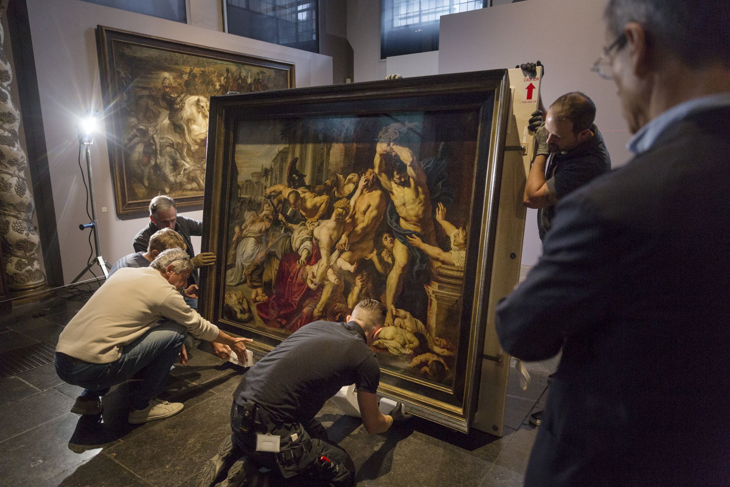 Image name: 30_Rubens, Arrival of the Massacre at the Rubens House, The Thomson Collection at the Art Gallery of Ontario, Art Gallery of Ontario, photo Ans Brys.jpg
