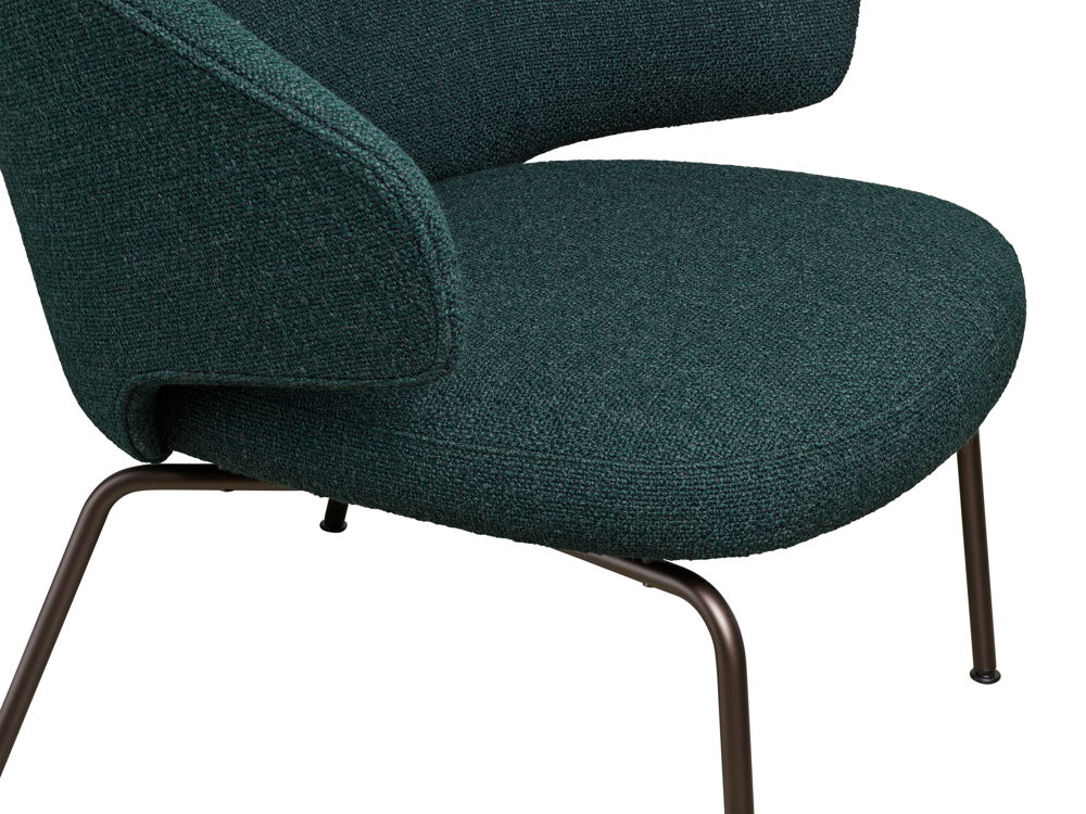 ritz Hansen_Let Lounge Chair_Packshot_Powder coated steel_Brown Bronze_detail  €1.380