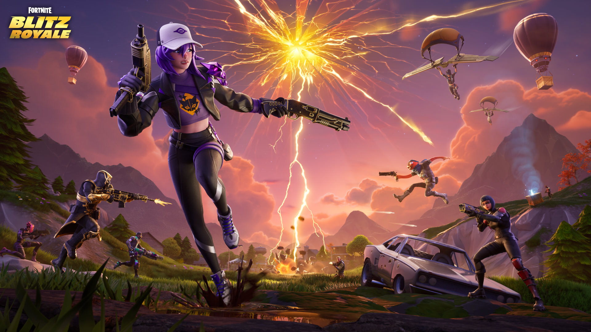 Blitz Royale de Fortnite -nuevo modo de Battle Royale de 32 jugadores- disponible ahora