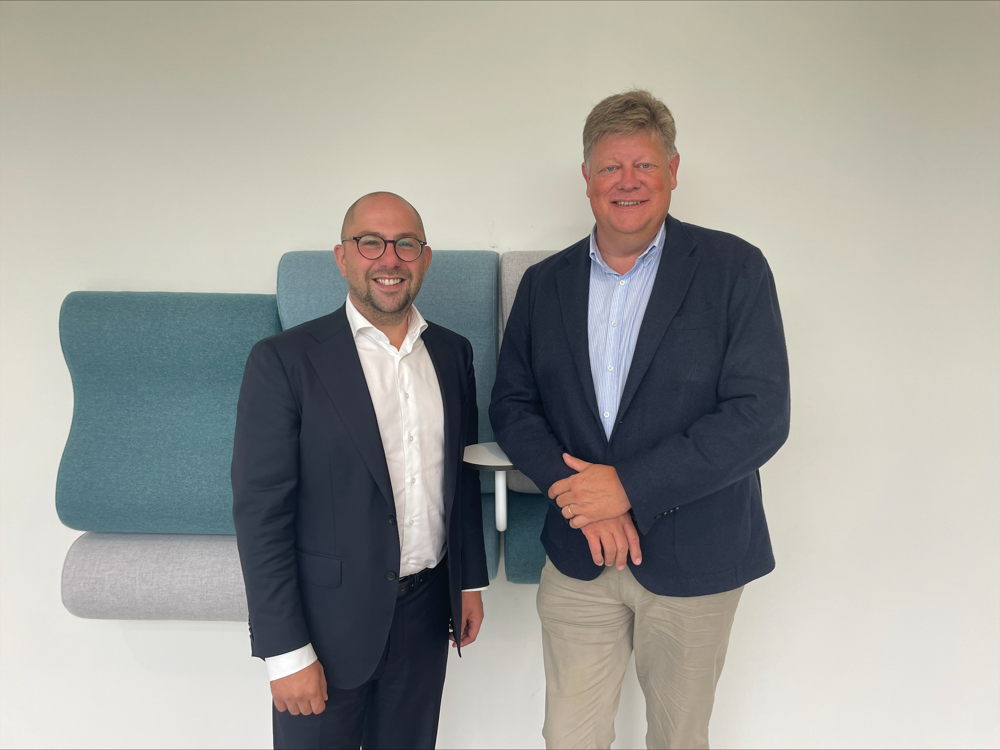 Matthieu Marisse, regioverantwoordelijke Midden- en Zuid-West-Vlaanderen - Hans Boels, voorzitter Voka regio Zuid-West-Vlaanderen