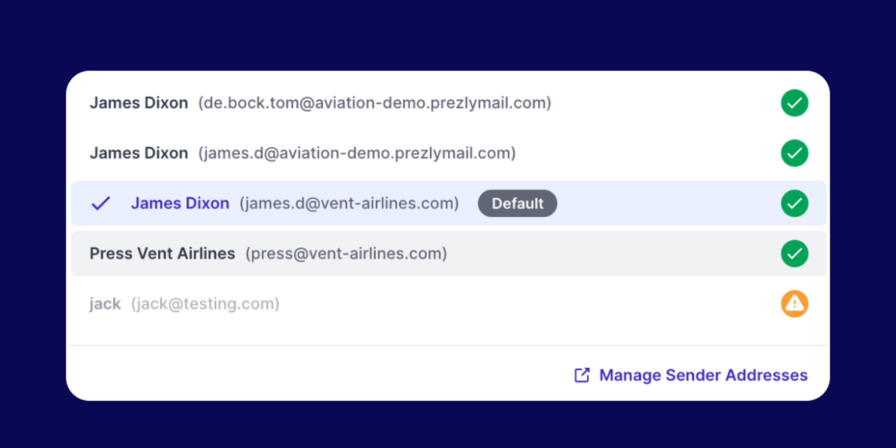 what other email addresses are there