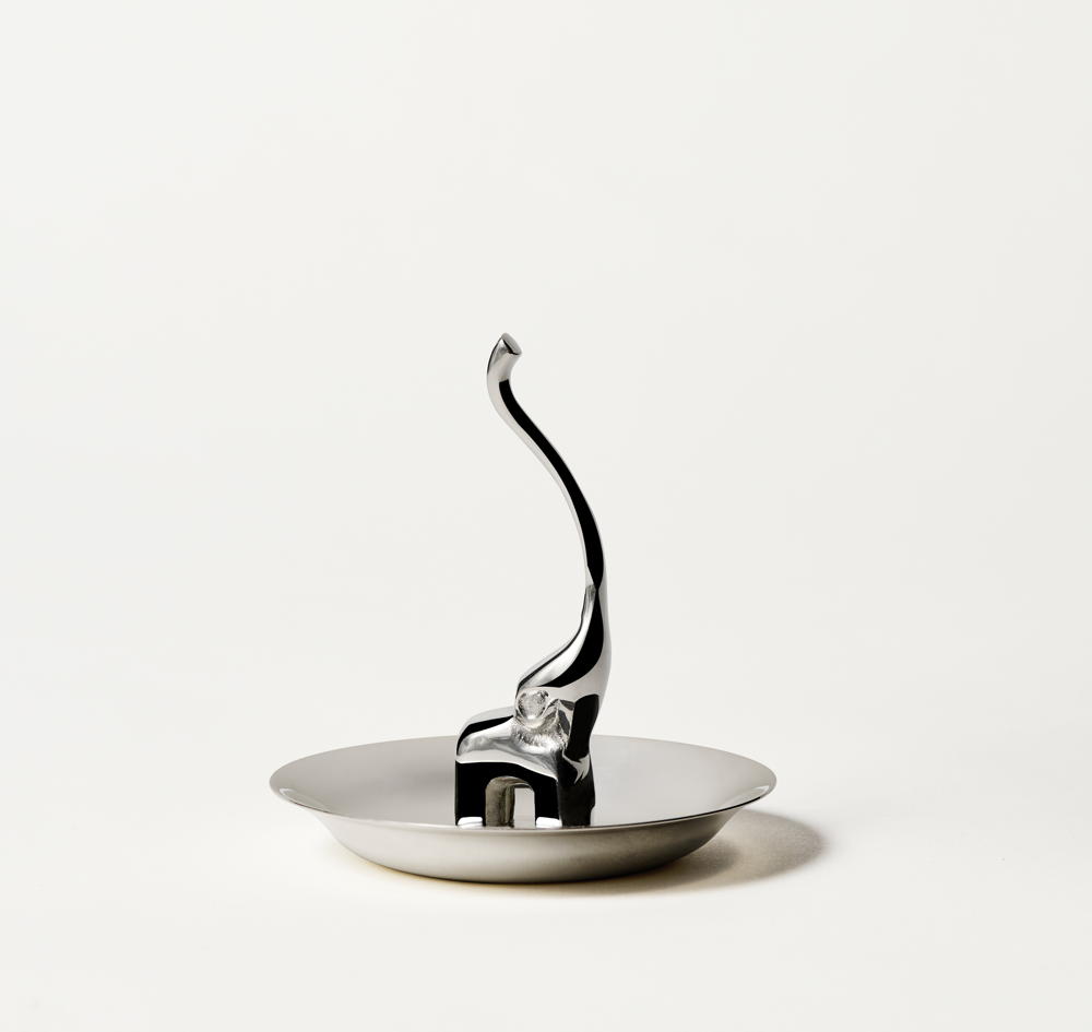 La RéServe Boutique   Silver Ring Holder